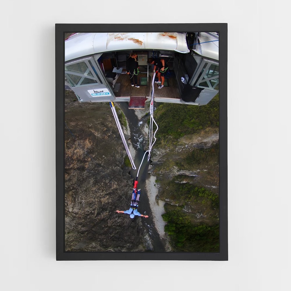 Poster Suspended Dreams – affiche Saut à l’élastique (vue 2)